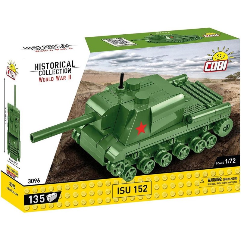 Cobi - Historical Collection - World War II - ISU 152 1:72 3096 Cobi - Historical Collection - World War II - ISU 152 1:72 3096